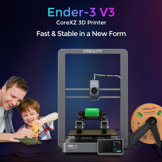 Creality Ender-3 V3 Plus 3D Printer | Large Format High-Speed Desktop FDM Printer