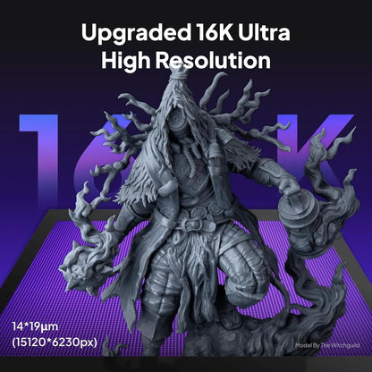 ELEGOO Saturn 4 Ultra 16K Resin 3D Printer | Ultra High Resolution MSLA Desktop Printer