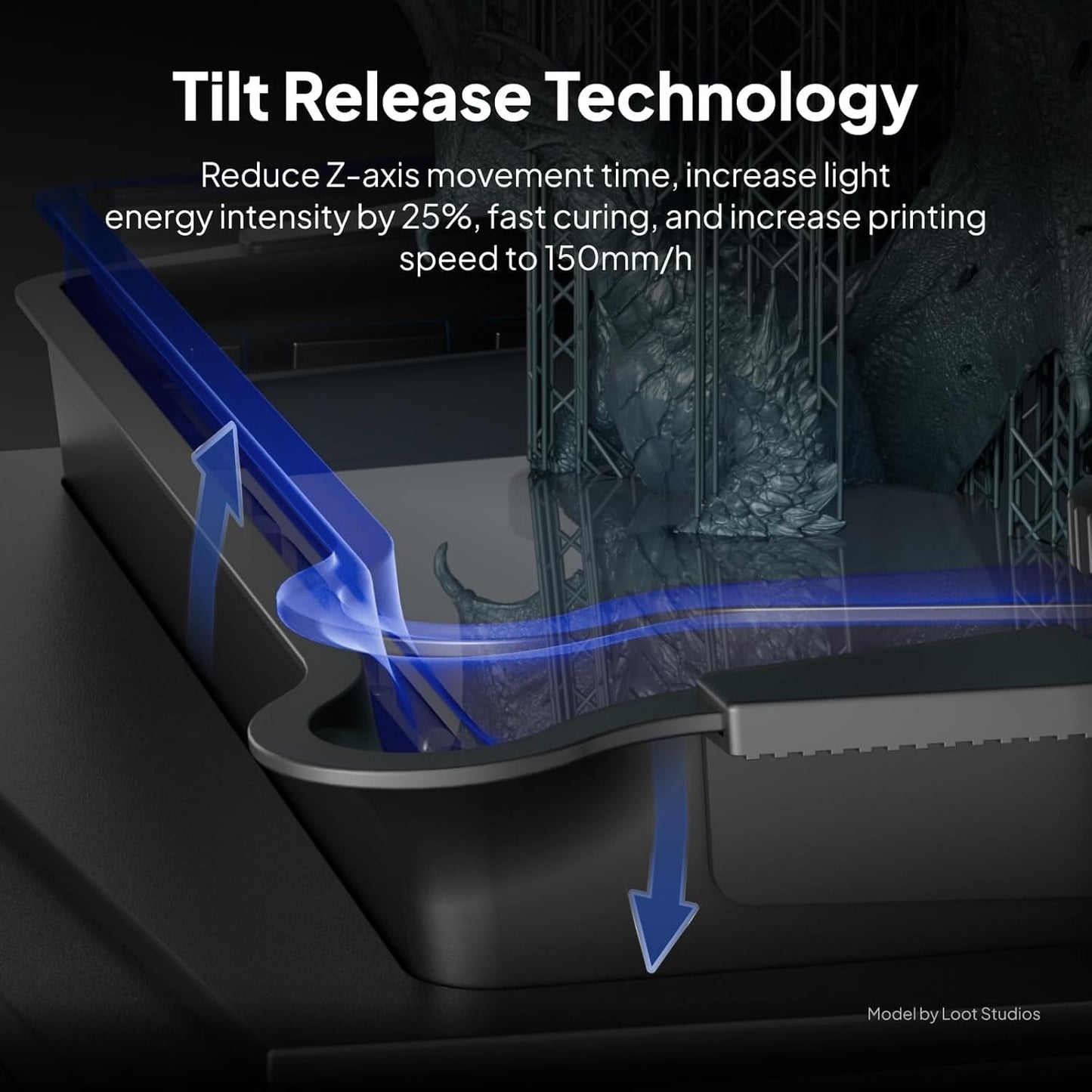 ELEGOO Saturn 4 Ultra 16K Resin 3D Printer | Ultra High Resolution MSLA Desktop Printer