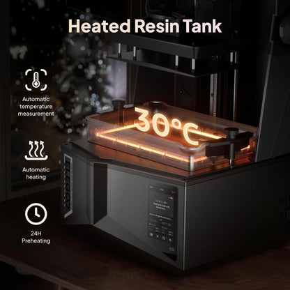 ELEGOO Saturn 4 Ultra 16K Resin 3D Printer | Ultra High Resolution MSLA Desktop Printer