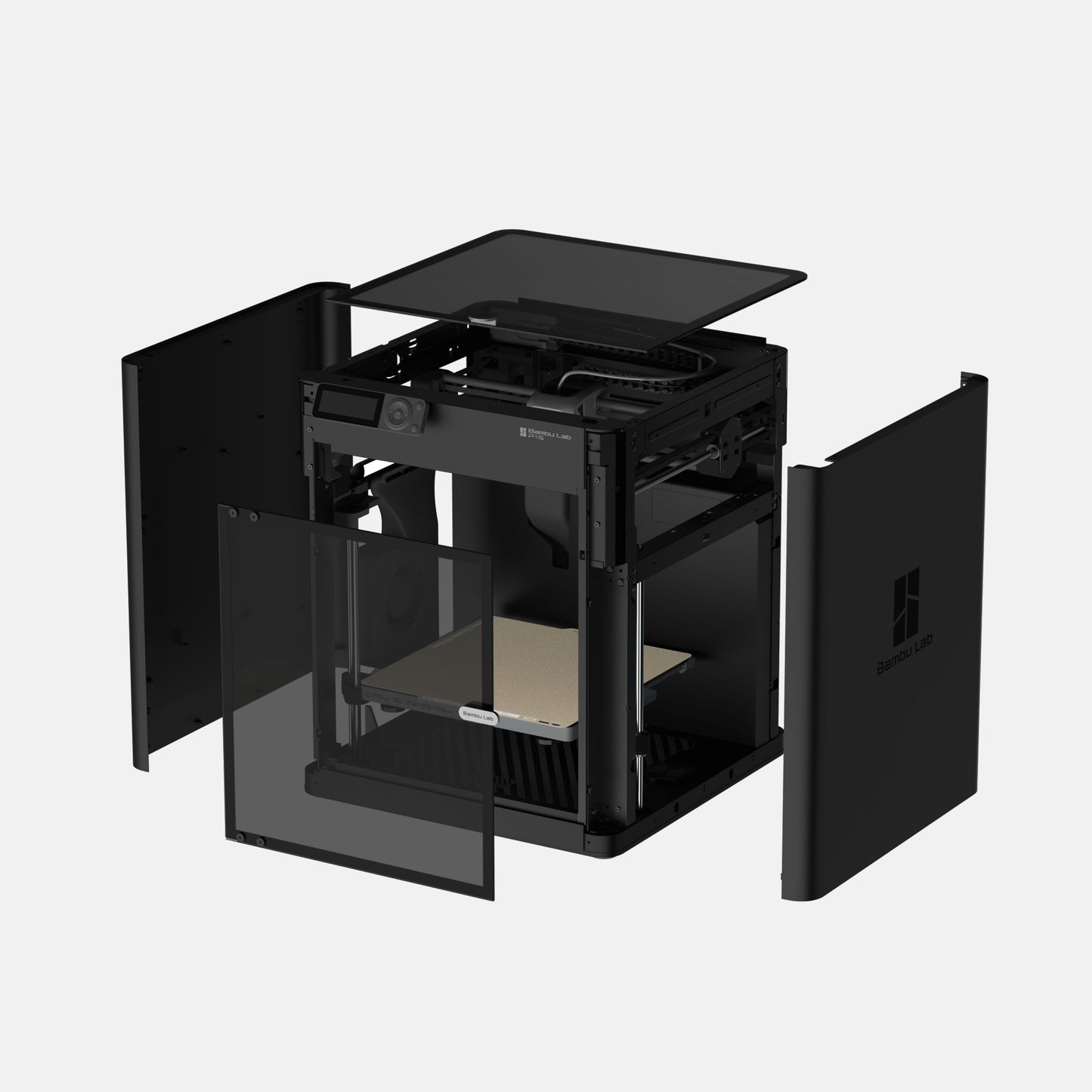 Bambu Lab P1S 3D Printer | Enclosed High-Speed CoreXY Desktop Printer
