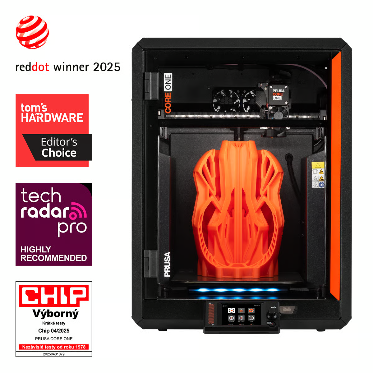 Prusa CORE One 3D Printer | Professional Enclosed CoreXY Desktop FDM Printer