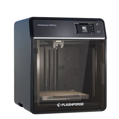 FlashForge Adventurer 5M Pro 3D Printer | Enclosed High-Speed CoreXY Desktop Printer