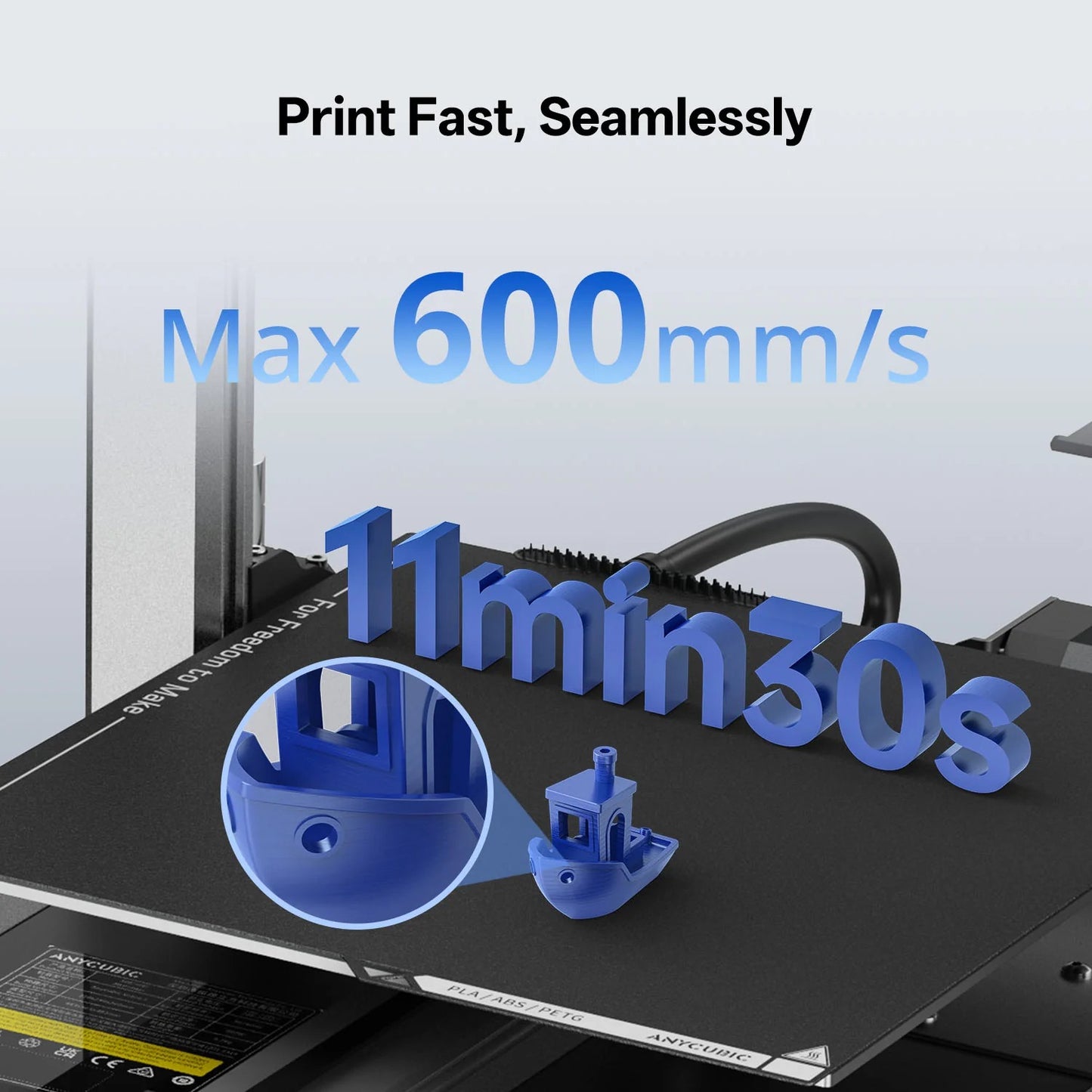 Anycubic Kobra 3 Combo 3D Printer | High-Speed Multi-Color Desktop FDM Printer