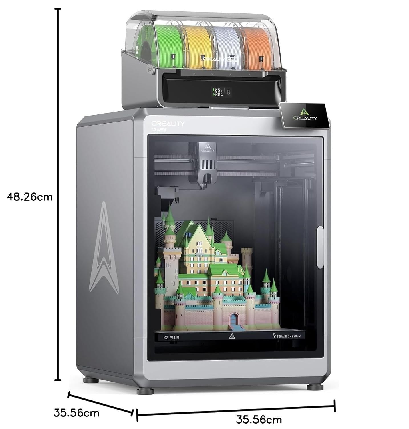 Creality K2 Plus Combo 3D Printer | Large Format High-Speed Multi-Color Printer