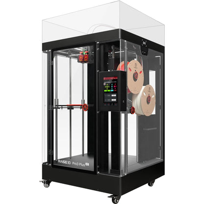 Raise3D Pro3 Plus 3D Printer | Professional Large Format Dual Extrusion FDM Printer