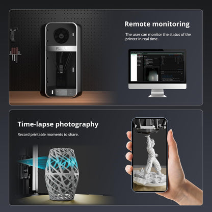 FLSUN S1 3D Printer | High-Speed Enclosed Delta Desktop FDM Printer